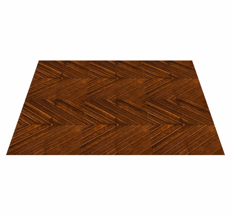 Set de Table Imitation Bois Motif en Zigzag - TenStickers