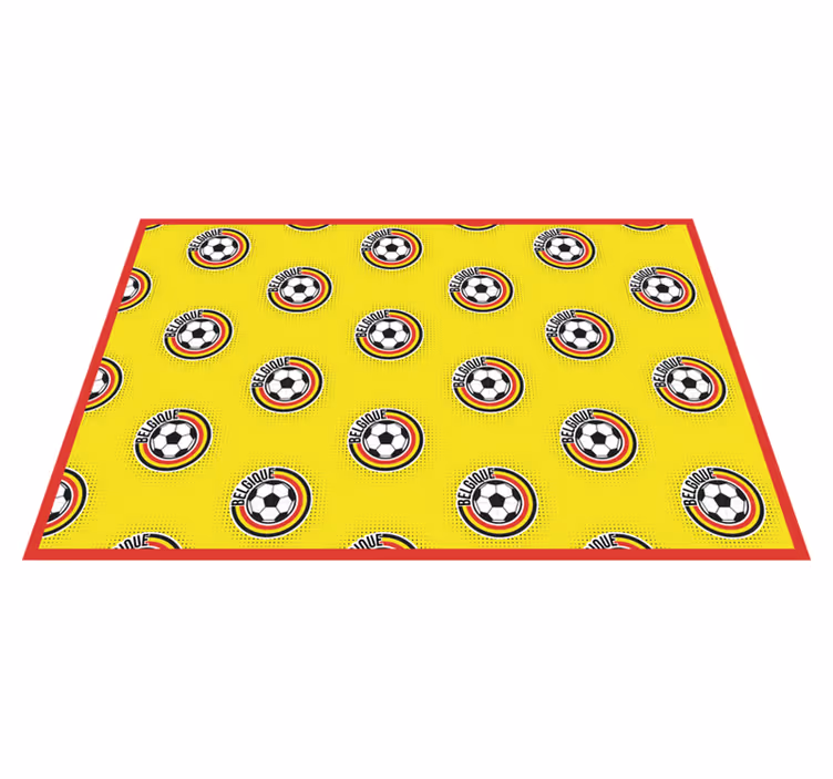 Set de table football Belgique - TenStickers