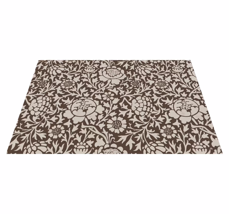 Set de table imprimé fleuri vintage - TenStickers
