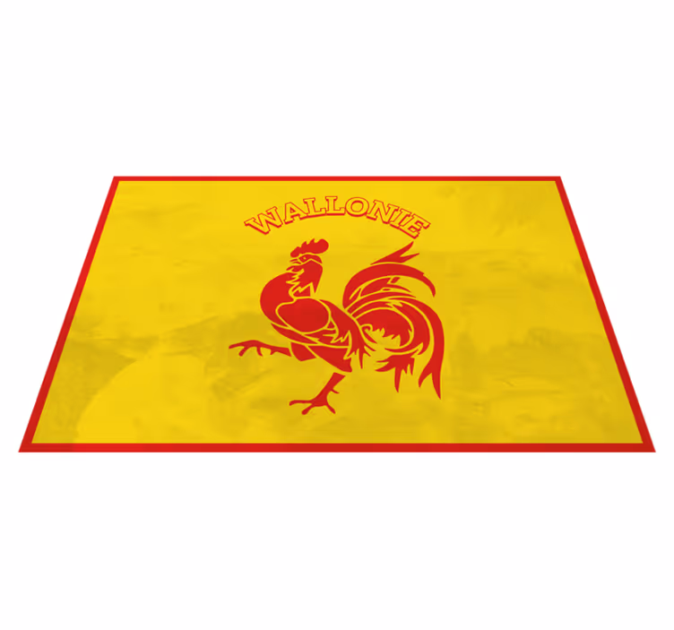 Set de table original Région Wallonne - TenStickers