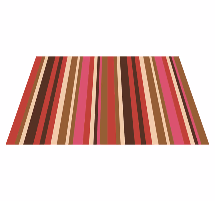 Set de table Motif rayures style bohème - TenStickers