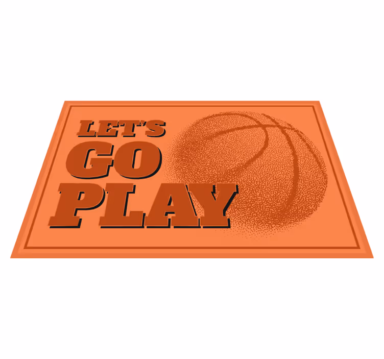 Set de table original basket let's go play - TenStickers