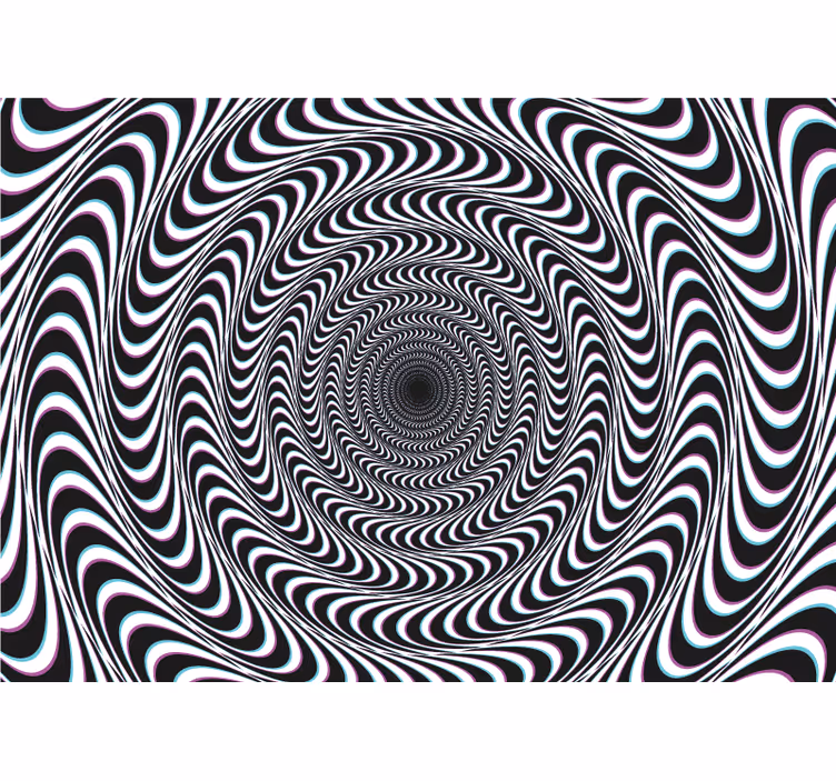 Tapisserie pissenlit vision hyptonique - TenStickers