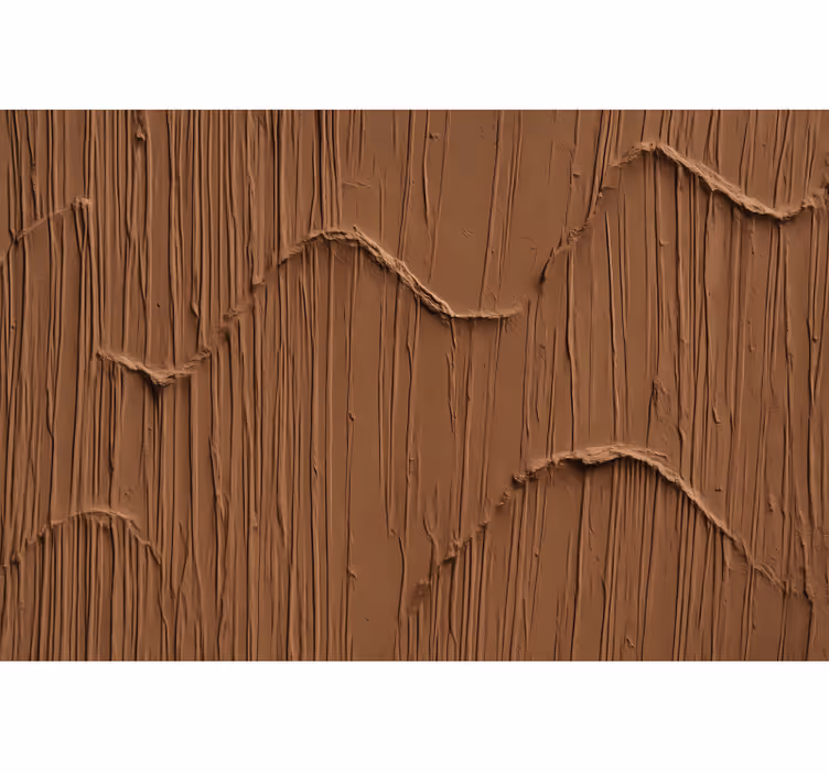 Tapisserie salle de bain papier peint abstrait marron - TenStickers