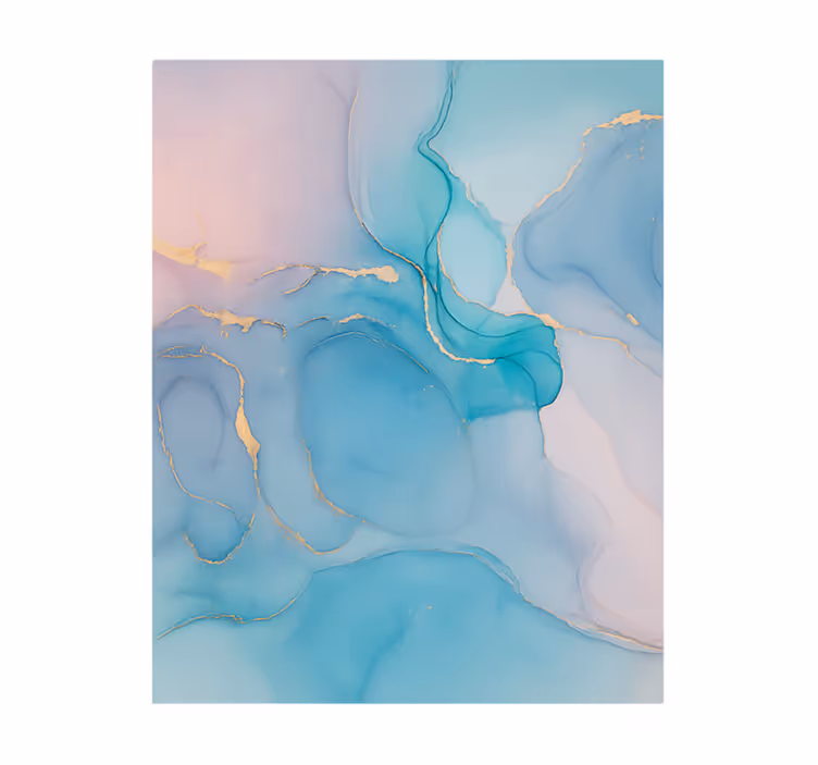 Tapisserie chambre ado effet d'eau calme - TenStickers