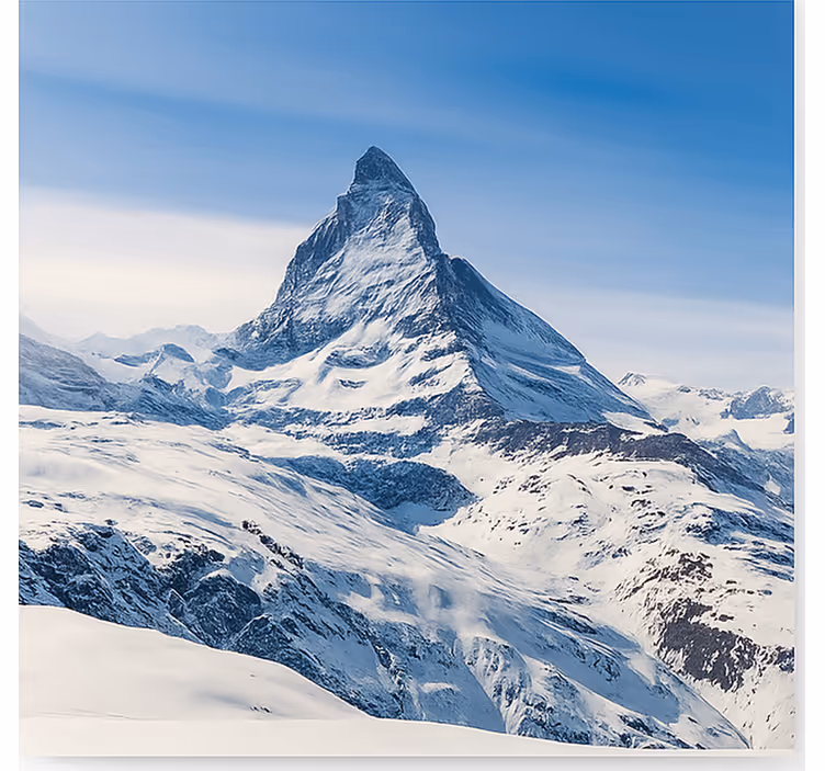 Tapisserie montagne cervin, suisse - TenStickers
