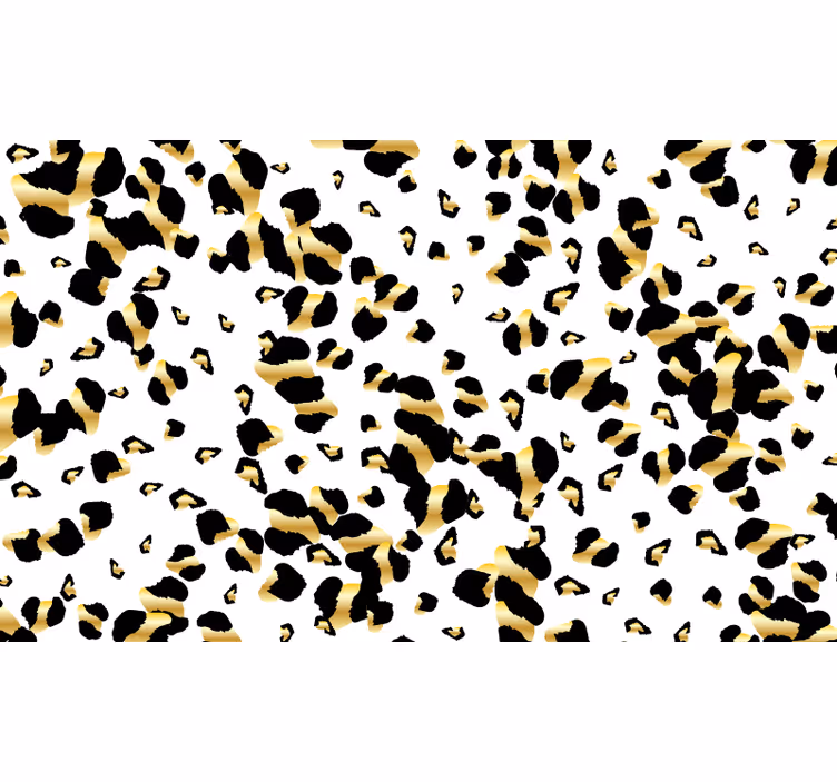 Tapisserie africaine motif peau de léopard - TenStickers
