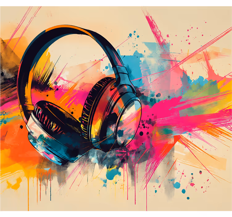 Tapisserie graffiti art urbain - TenStickers
