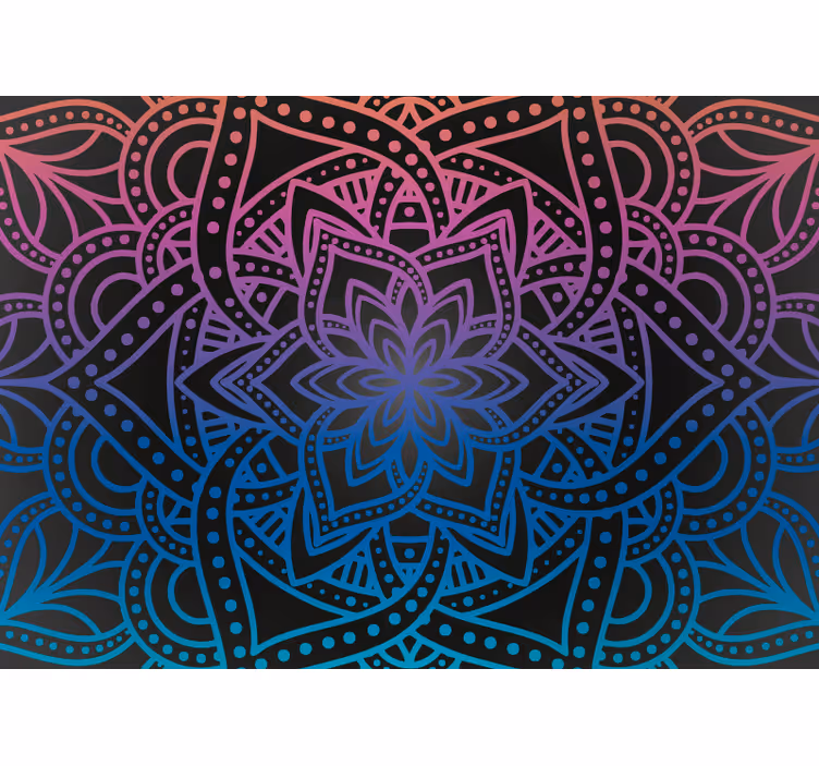 Papier peint zen Fleurs de la tranquilité - TenStickers