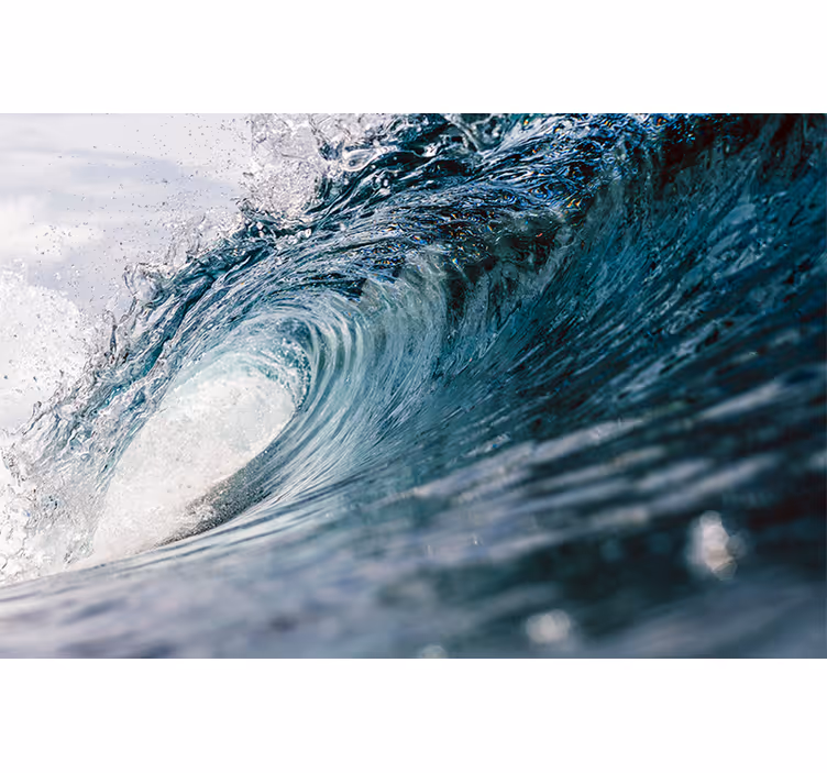 Papier peint mural mer Grandes vagues - TenStickers