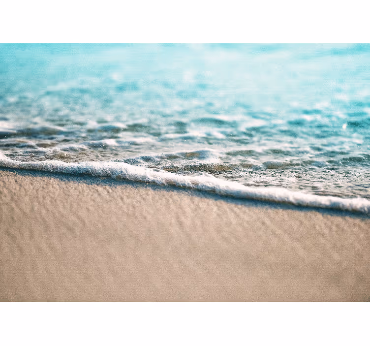 Tapisserie mer vagues d'eau douces - TenStickers