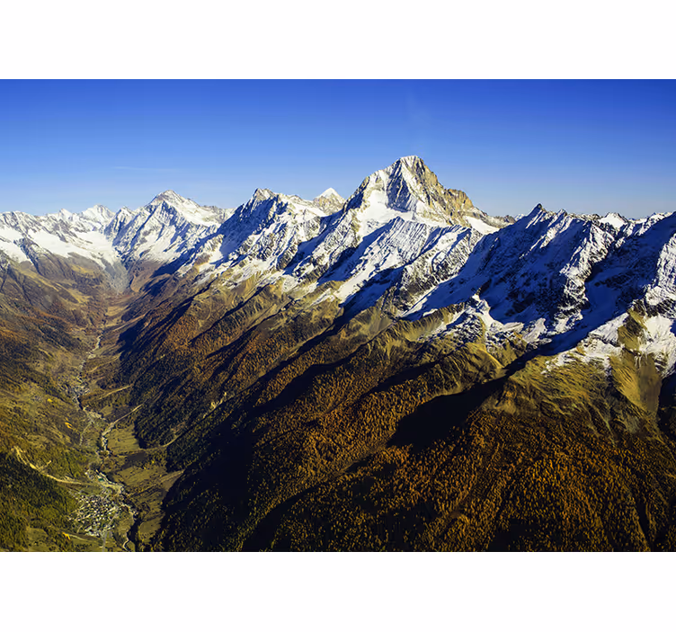 Tapisserie montagne scènes de montagnes grandioses - TenStickers