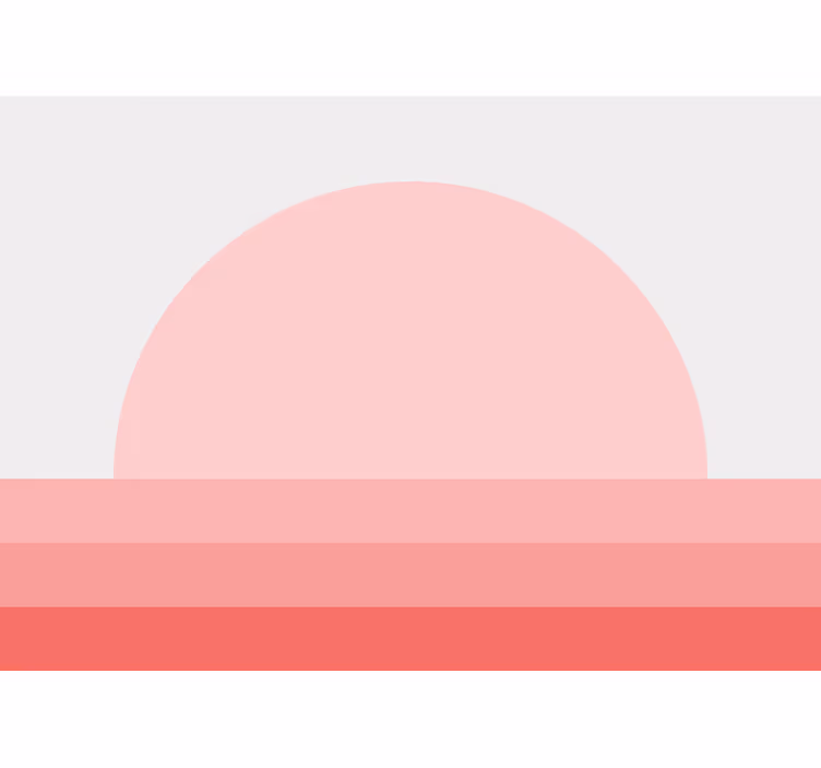 Tapisserie fleur arrangement de fleurs au coucher du soleil - TenStickers