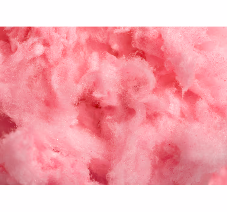 Tapisserie fleur texture rose duveteuse - TenStickers