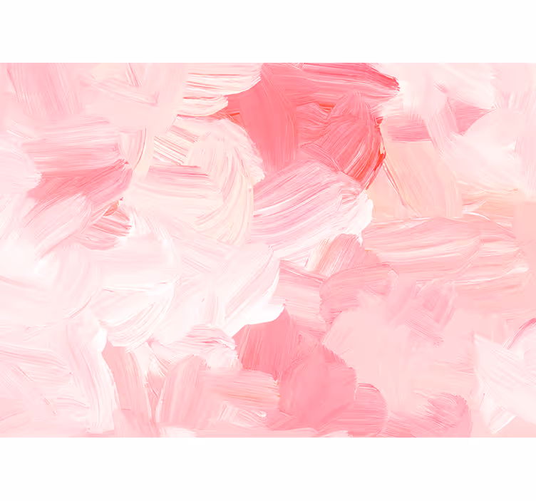 Tapisserie abstraite coups de pinceau doux - TenStickers