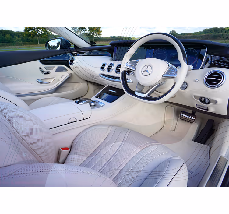 Tapisserie véhicules intérieur de voiture de luxe - TenStickers