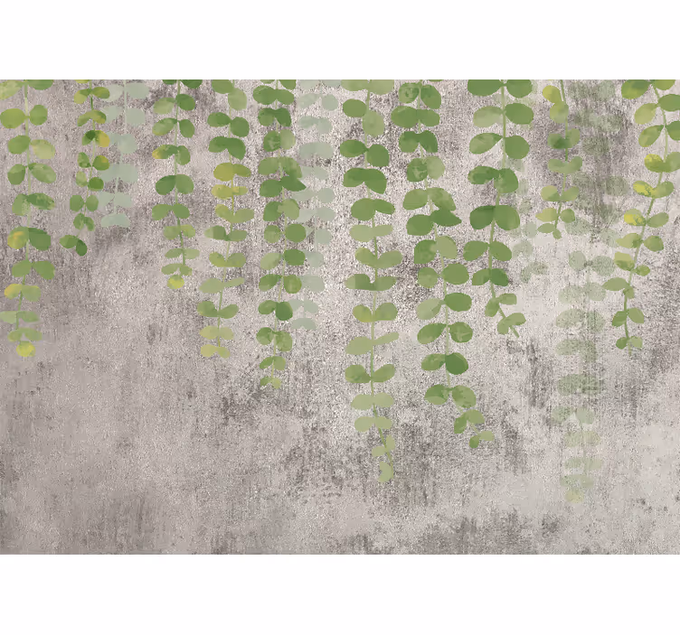 Tapisserie nature design verdure suspendue - TenStickers
