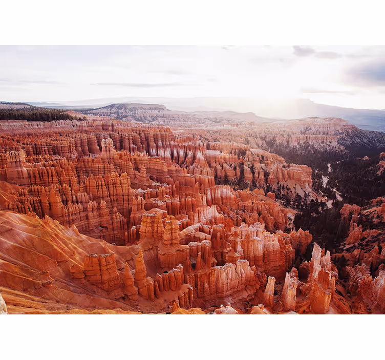 Tapisserie paysage vue sur le bryce canyon - TenStickers