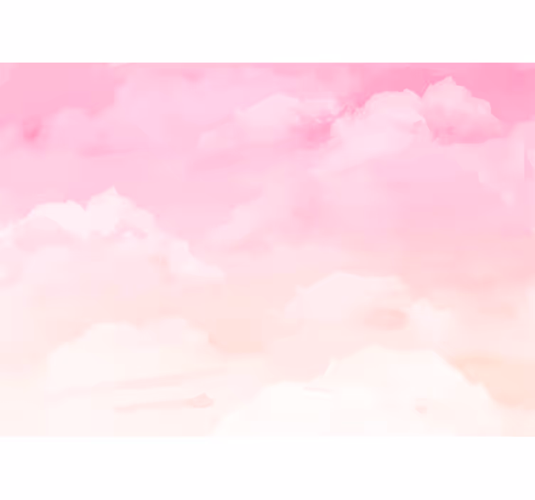 Tapisserie textures et motifs nuages doux - TenStickers