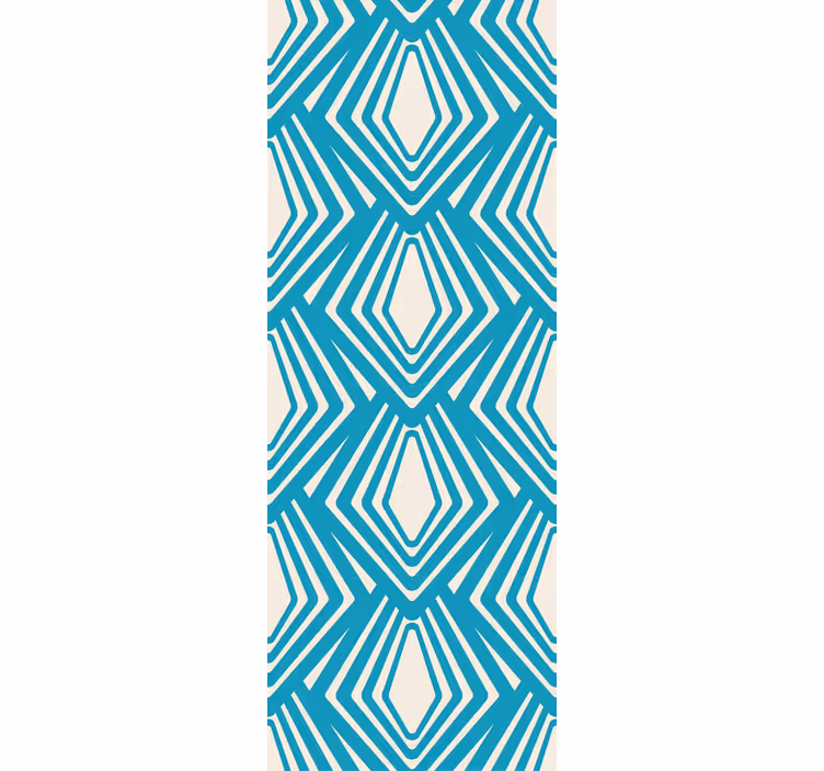 Tapisserie textures et motifs motif losange géométrique - TenStickers