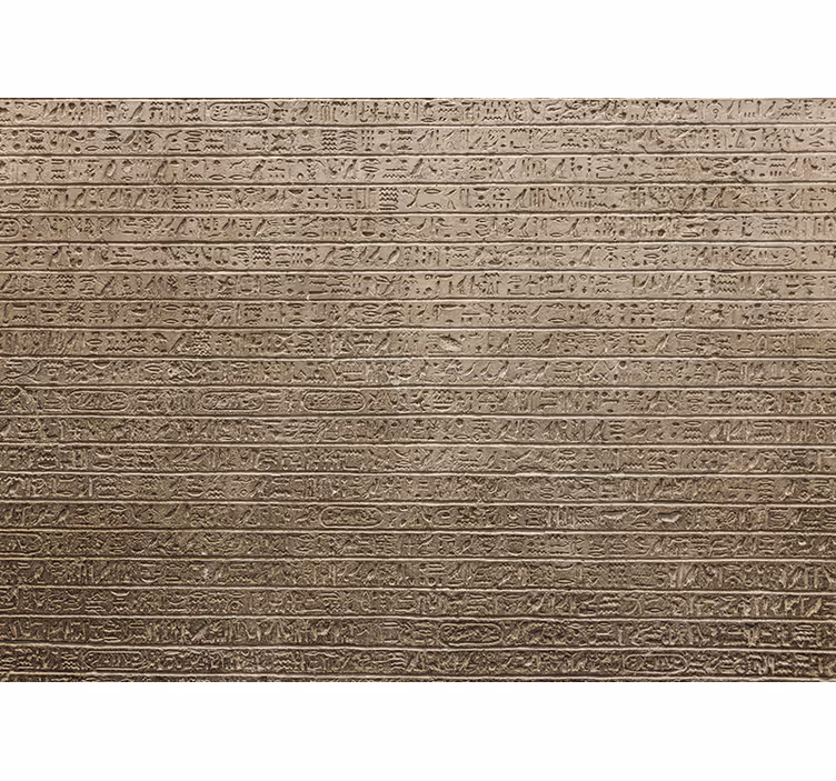 Tapisserie art texture écrite ancienne - TenStickers