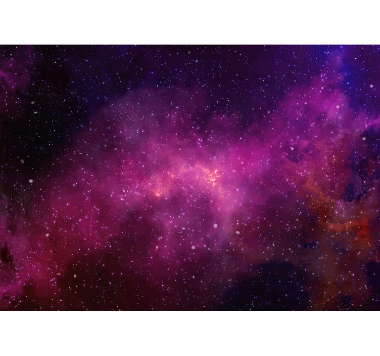 Tapisserie espace vortex violet cosmique - TenStickers