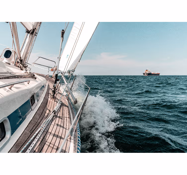 Tapisserie mer aventure nautique - TenStickers