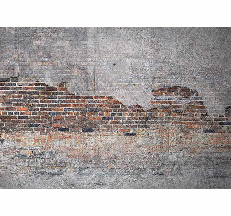 Tapisserie imitation pierre texture brique urbaine - TenStickers