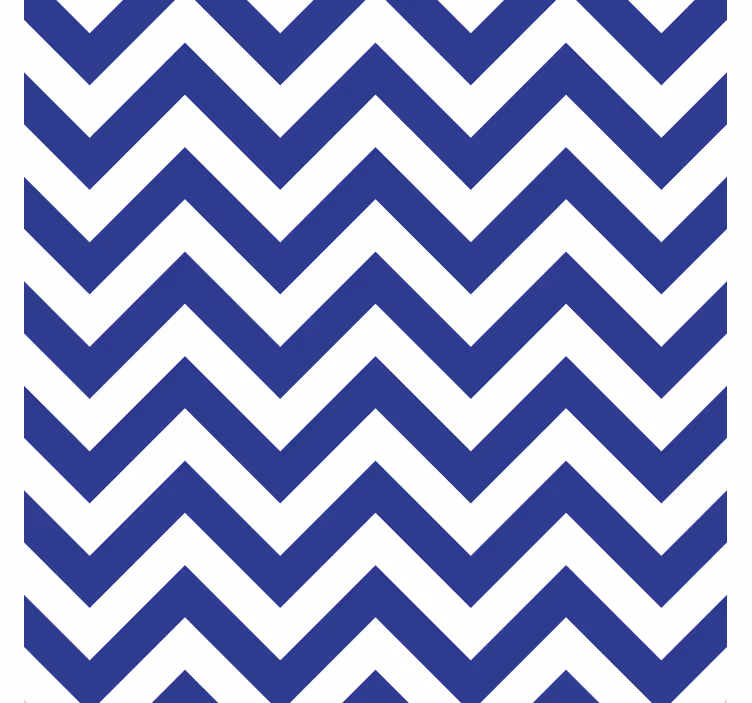 Dessous de verre motif zigzag dynamique - TenStickers
