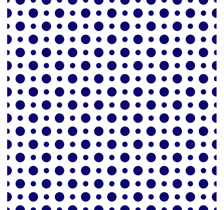 Dessous de verre motif pois audacieux - TenStickers