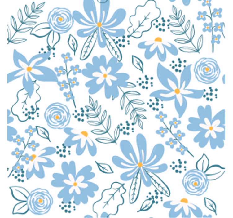 Dessous de verre motif floral botanique - TenStickers