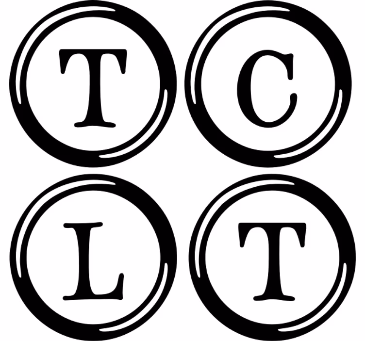 Dessous de verre personnalisable monogramme t, c, l - TenStickers