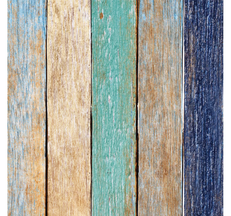 Dessous de verre planches de bois vieilli - TenStickers