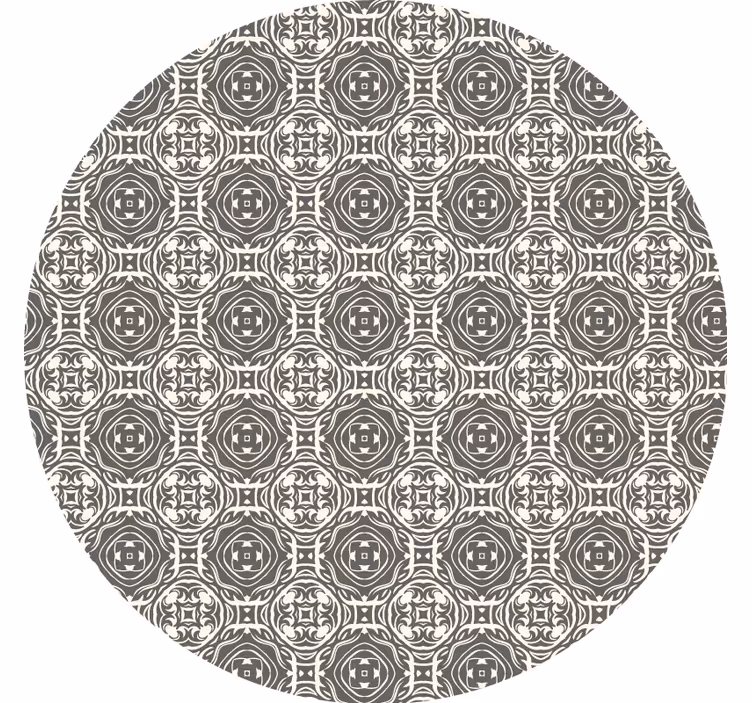 Dessous de verre surface à motifs circulaires - TenStickers