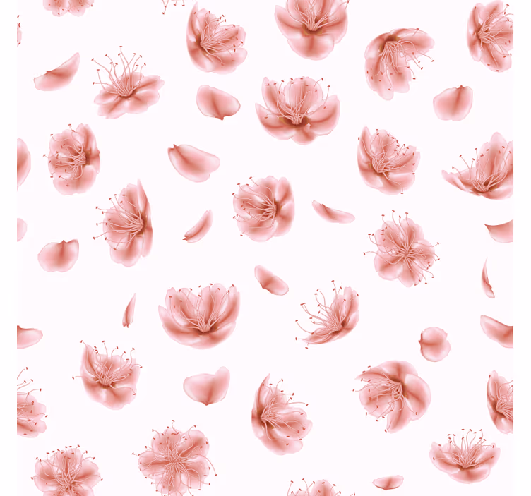 Dessous de verre moderne motif fleurs Épanouies - TenStickers