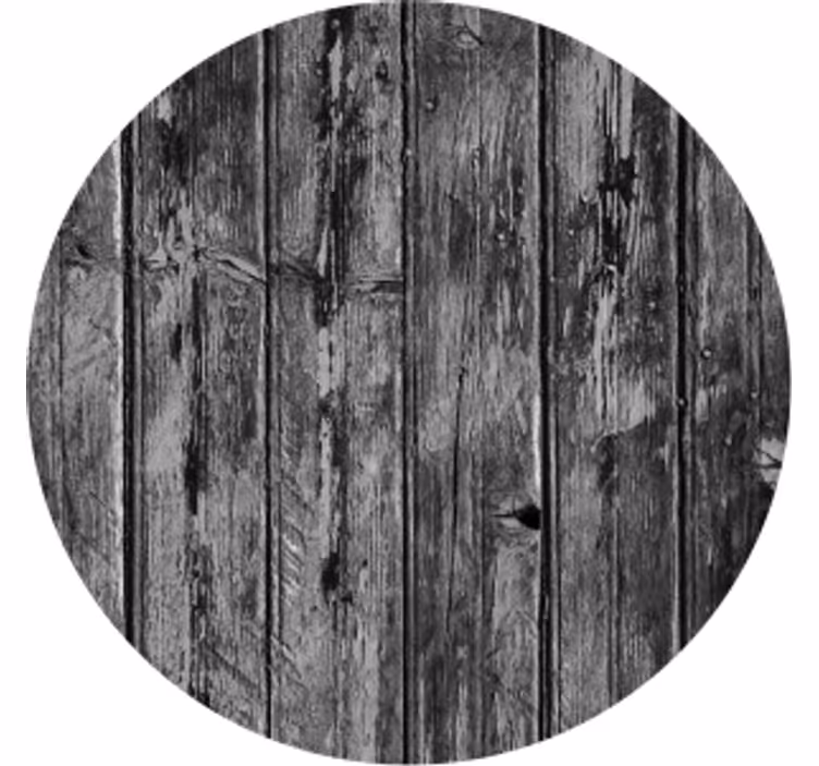 Dessous de verre en bois rustique - TenStickers