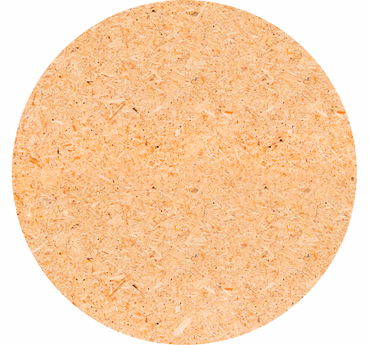 Dessous de verre rond en matériau naturel - TenStickers