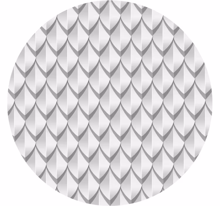 Dessous de verre motif écailles élégant - TenStickers