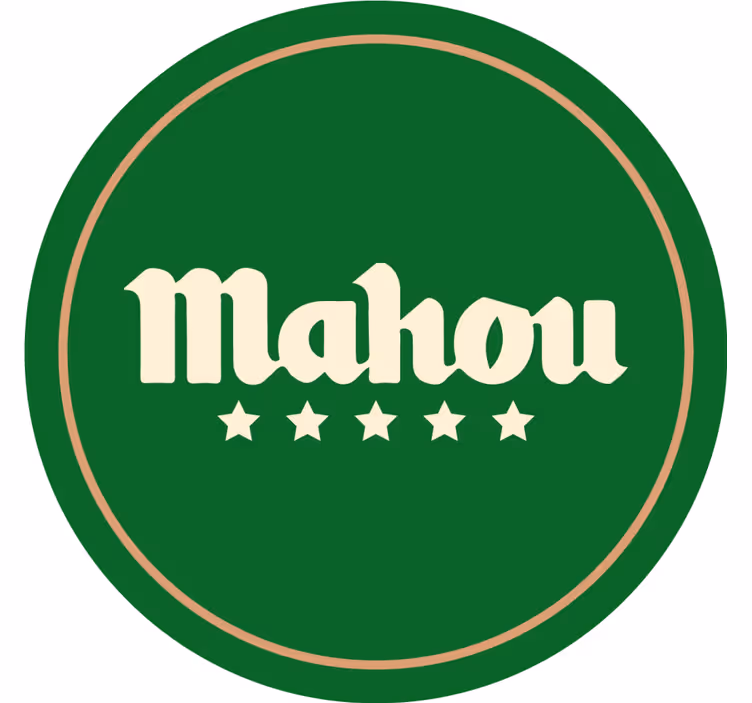 Dessous de verre bière marqueur circulaire classique - TenStickers