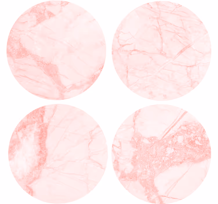 Dessous de verre marbre rose texturé - TenStickers