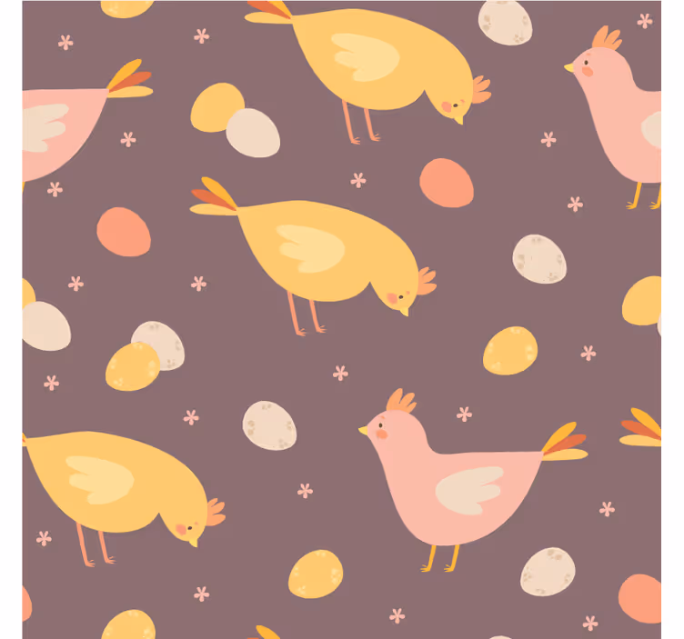 Dessous de verre mariage motif oiseaux charmants - TenStickers