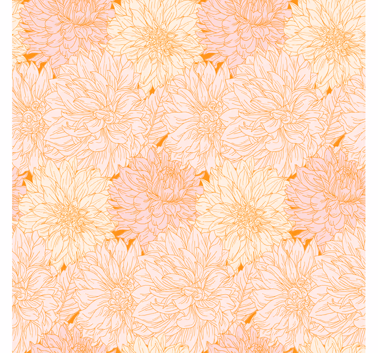 Dessous de verre arrangement floral - TenStickers