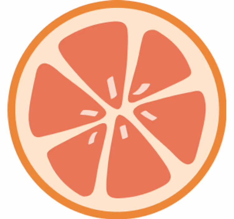 Dessous de verre bière motifs de tranches d'agrumes - TenStickers