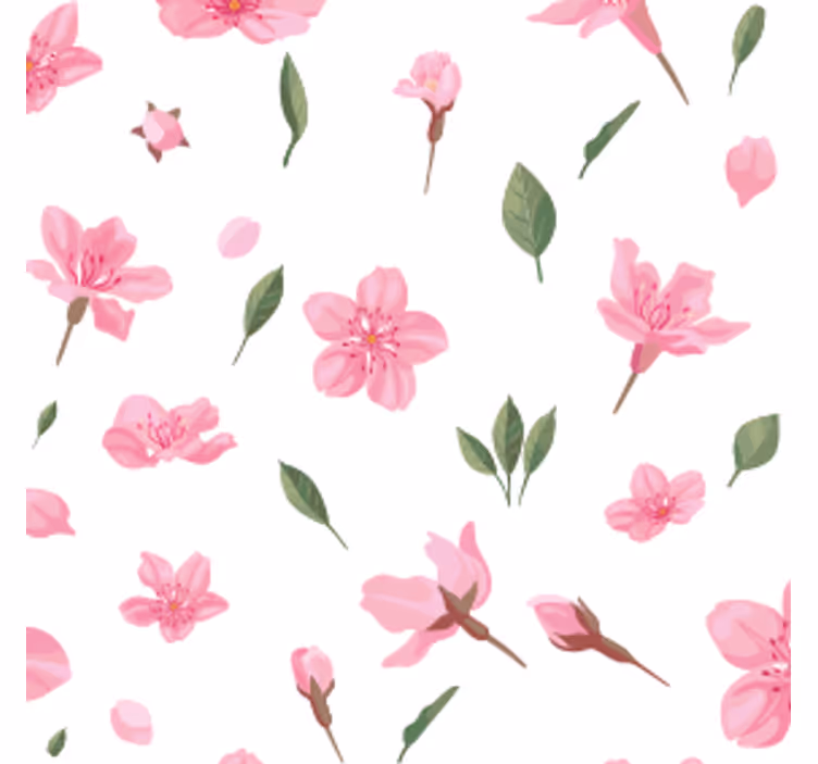 Dessous de verre bière motif floral élégant - TenStickers