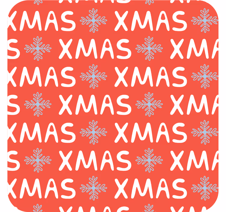 Dessous de verre noël motif festif de noël - TenStickers