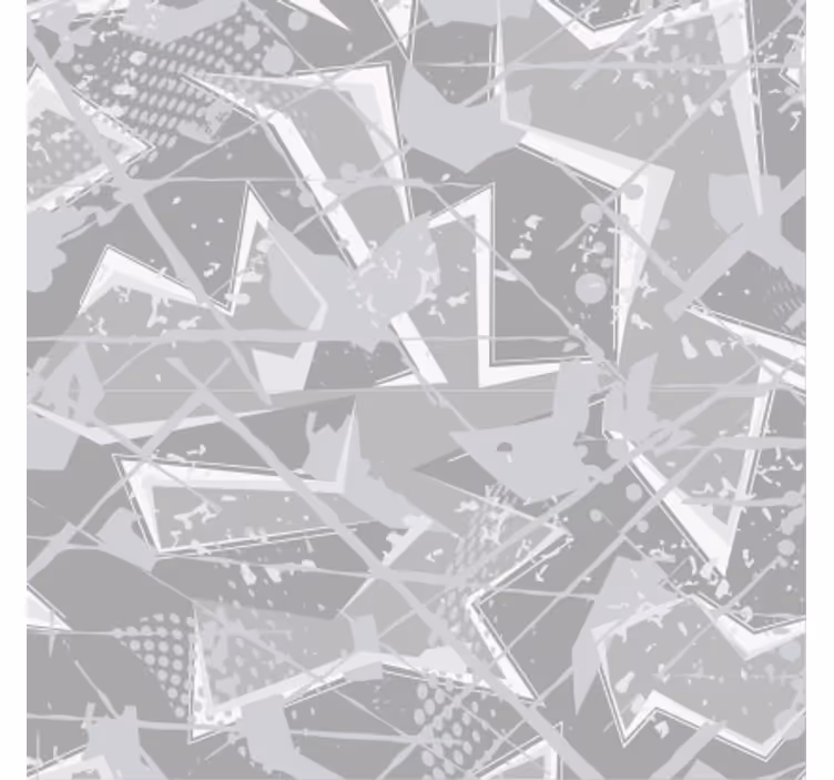 Dessous de verre motif géométrique abstrait - TenStickers