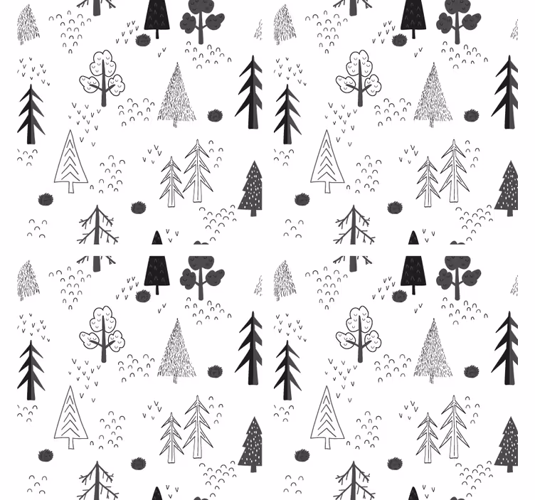 Dessous de verre art de ligne naturel - TenStickers