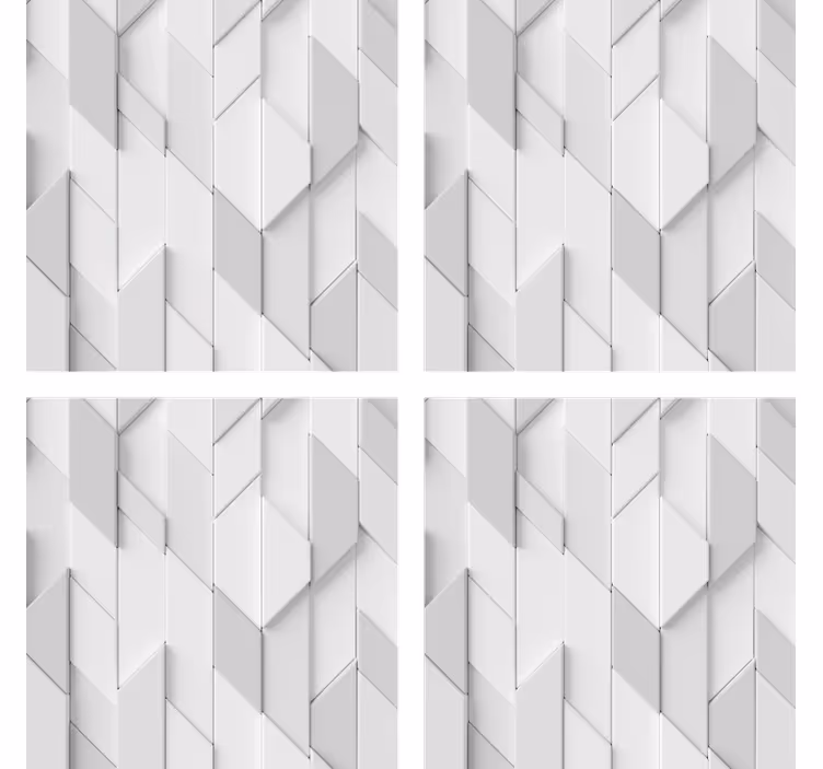 Dessous de verre motif relief géométrique - TenStickers