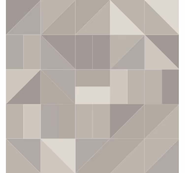 Dessous de verre motif triangles géométriques - TenStickers