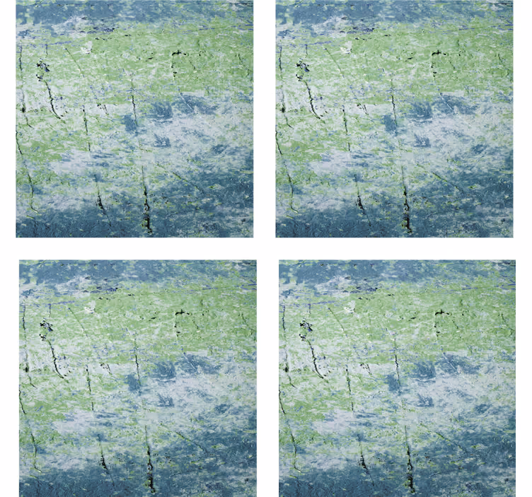 Dessous de verre bière surface verte texturée - TenStickers